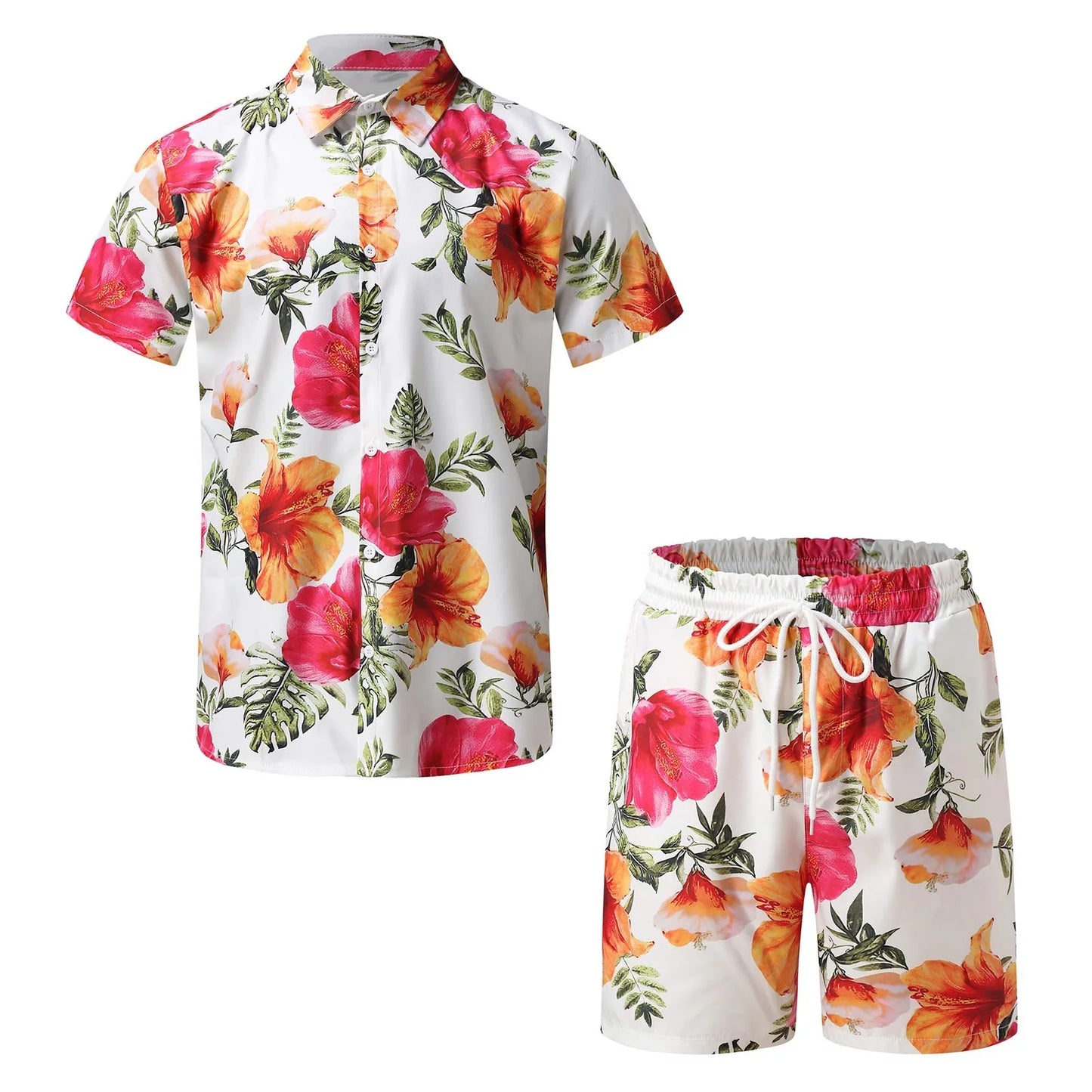 New Men Hawaiian Sets .