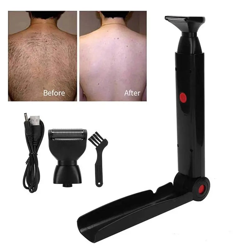 Back Shaver Electric Shaver for Back Hair Body Removal .