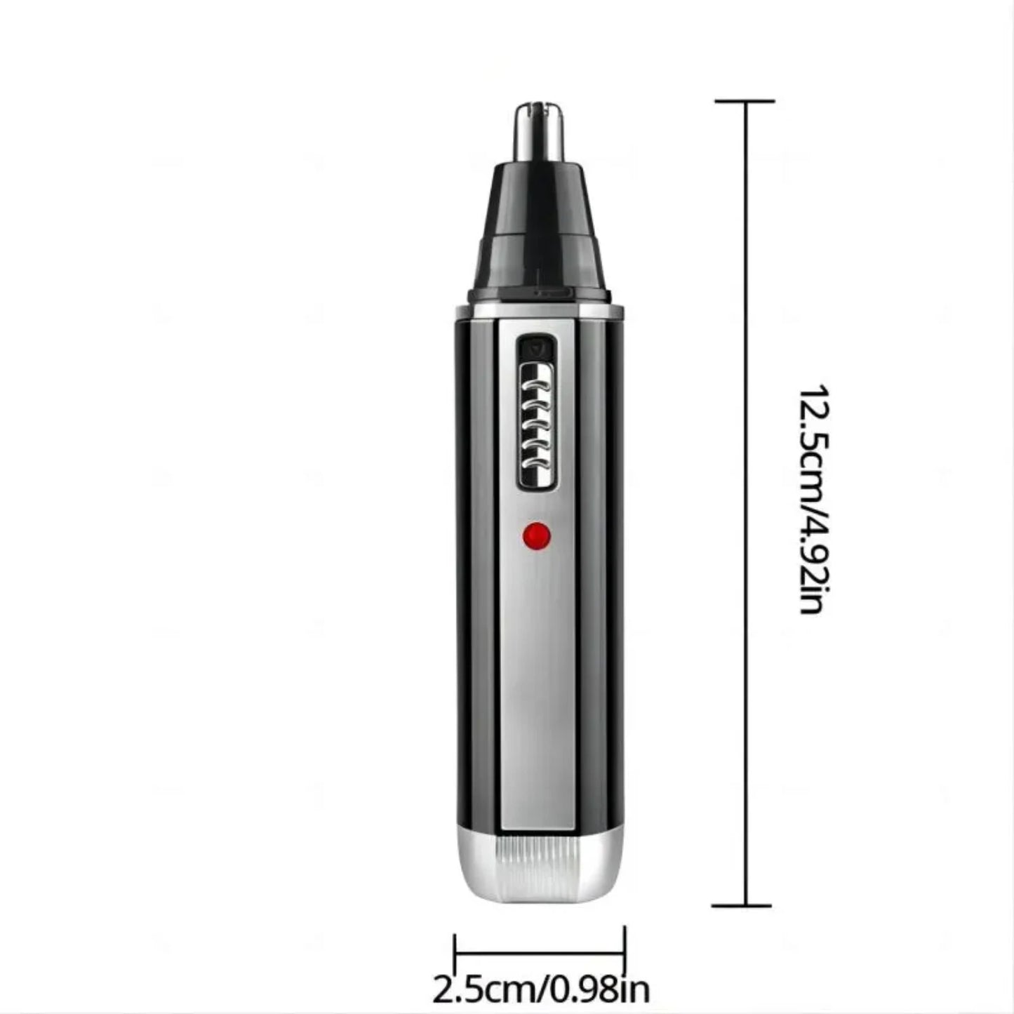 versatile 4-in-1 compact nose hair trimmer for men -