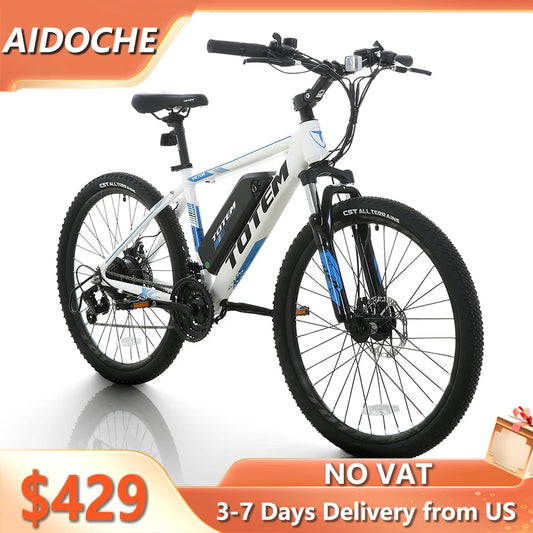 Victor Electric Bike  Removable Battery Mountain eBike for Adults.