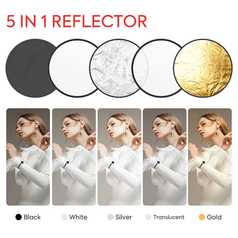 Photography Light Reflector Kit.