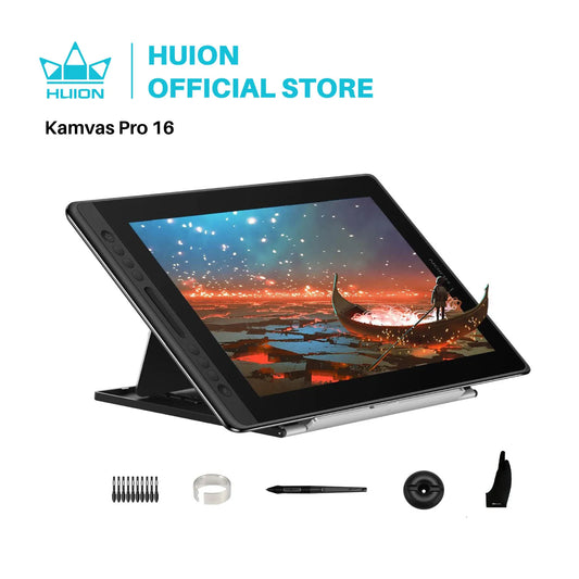 Huion Kamvas Pro 16 Drawing Pen Tablet .