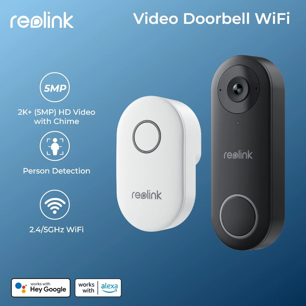 Video Doorbell WiFi & Smart Outdoor Home Video Intercom .