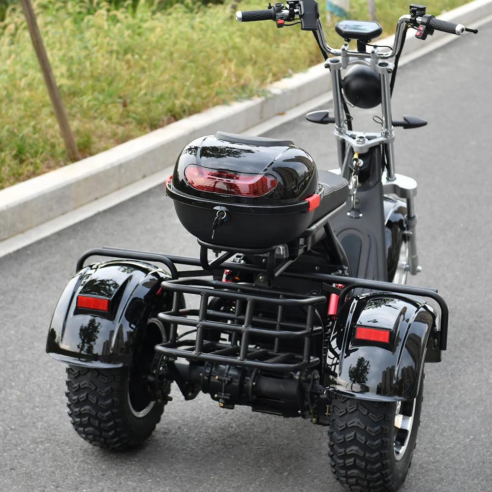 Citycoco Adult Electric 3 Wheel Scooter Motorcycle.