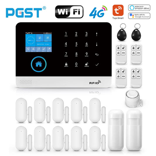 Smart  Alarm System for Home Burglar Security.