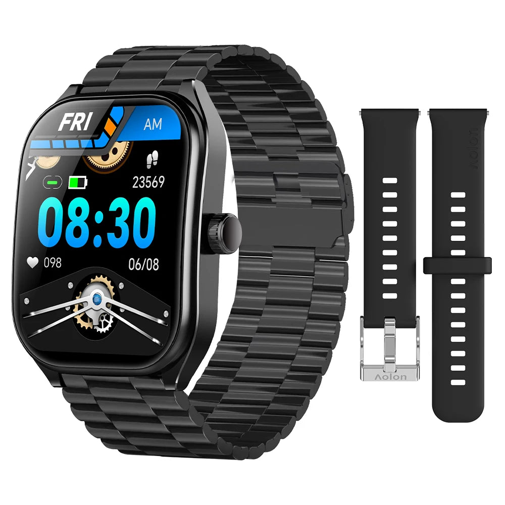 Curved Screen Smartwatch Men Call Sports Waterproof .