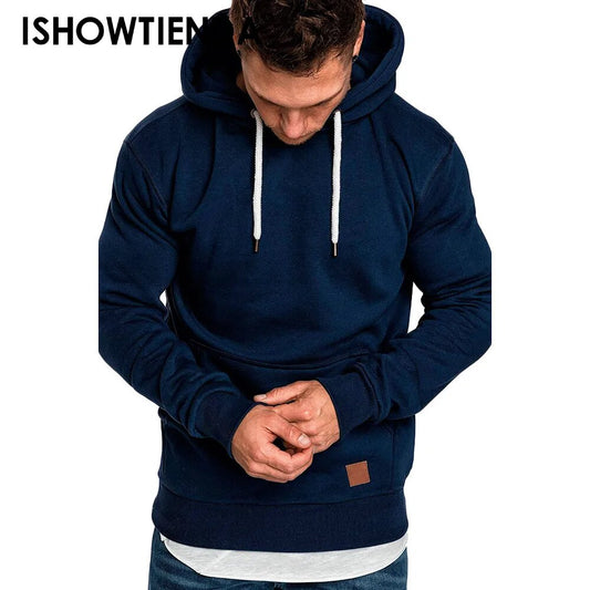 Mens Sweatshirt Long Sleeve Autumn Spring Casual Hoodies .