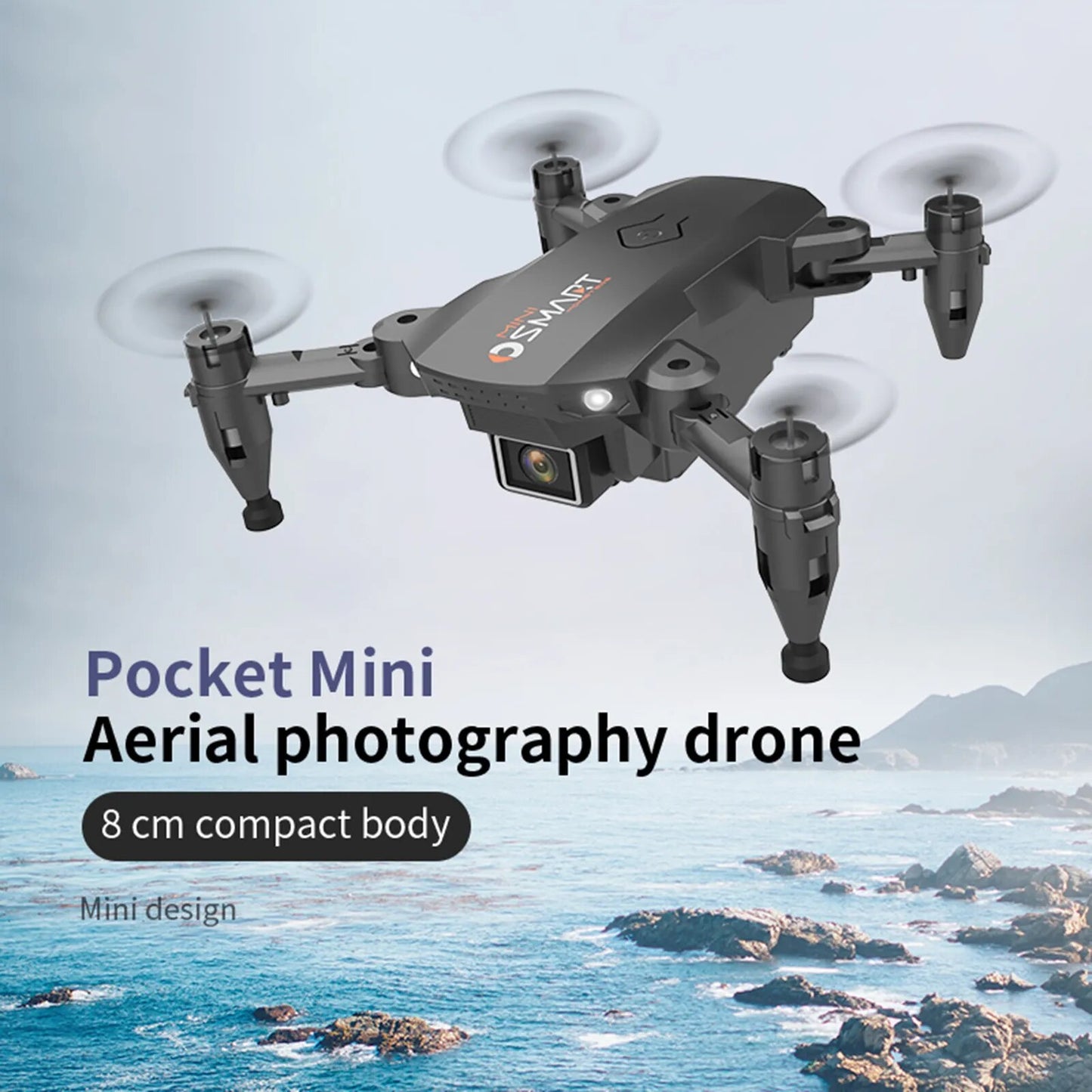 Professional Mini RC Drone 4K XT9 HD Dual Camera .