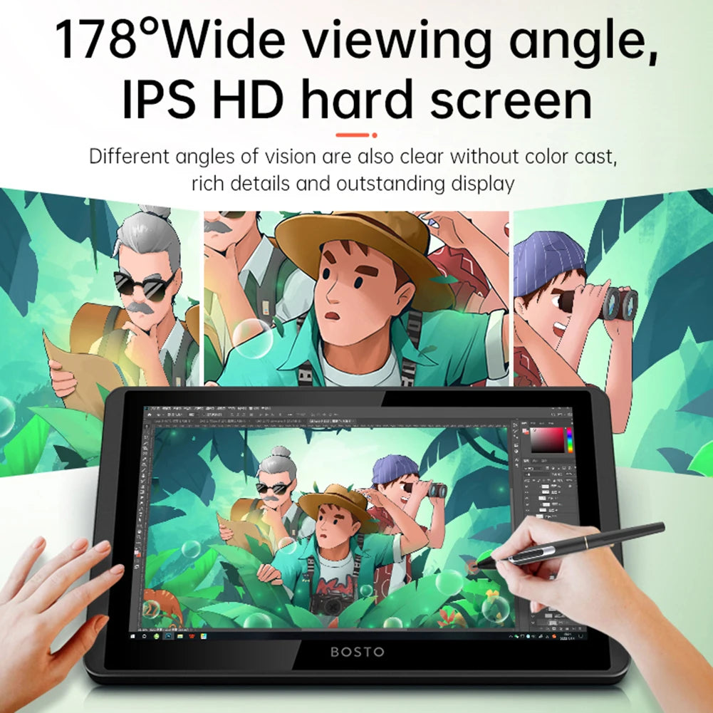 11.6 inch LCD Graphics Drawing Tablet Monitor .