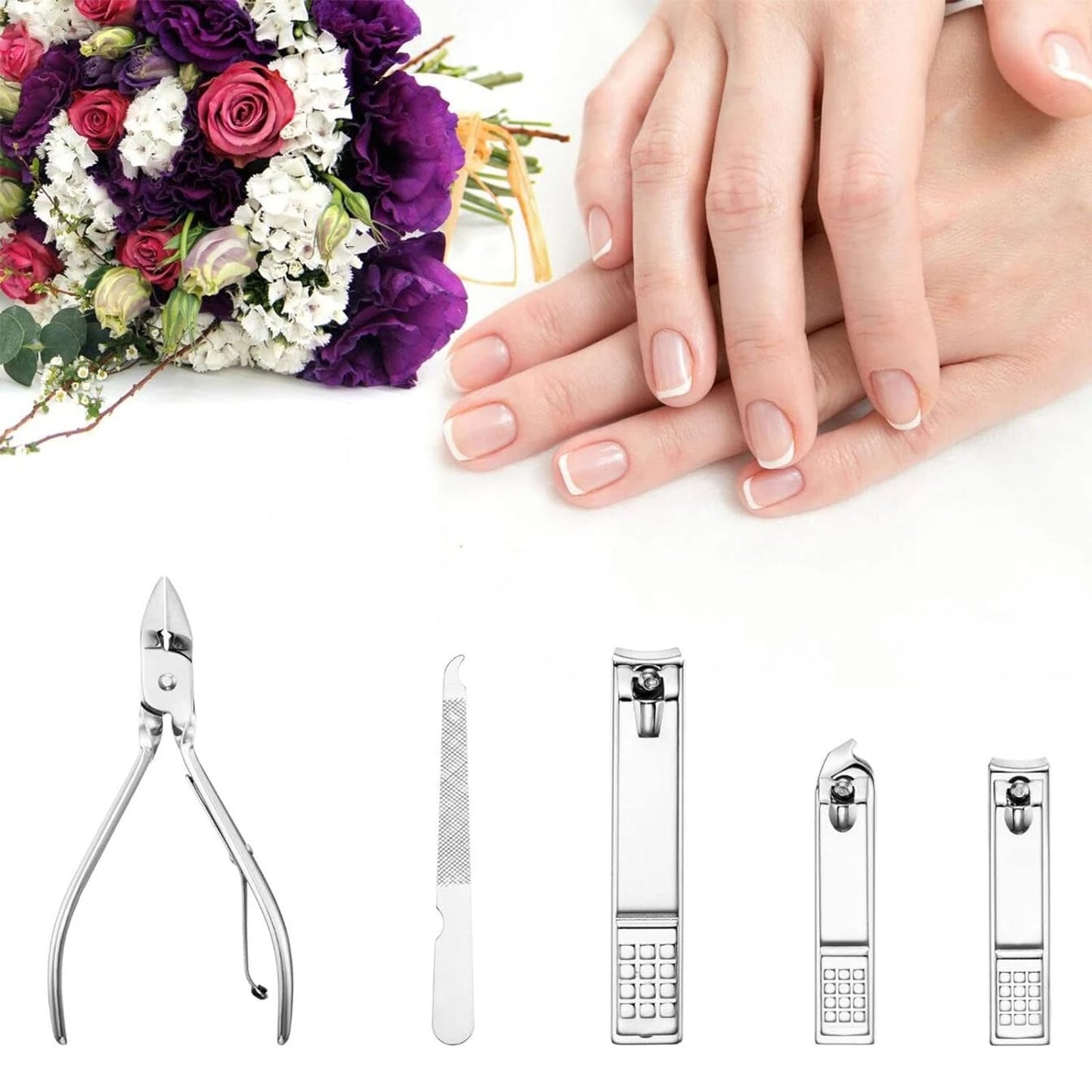 Luxurious and Stylish Manicure Pedicure Set .