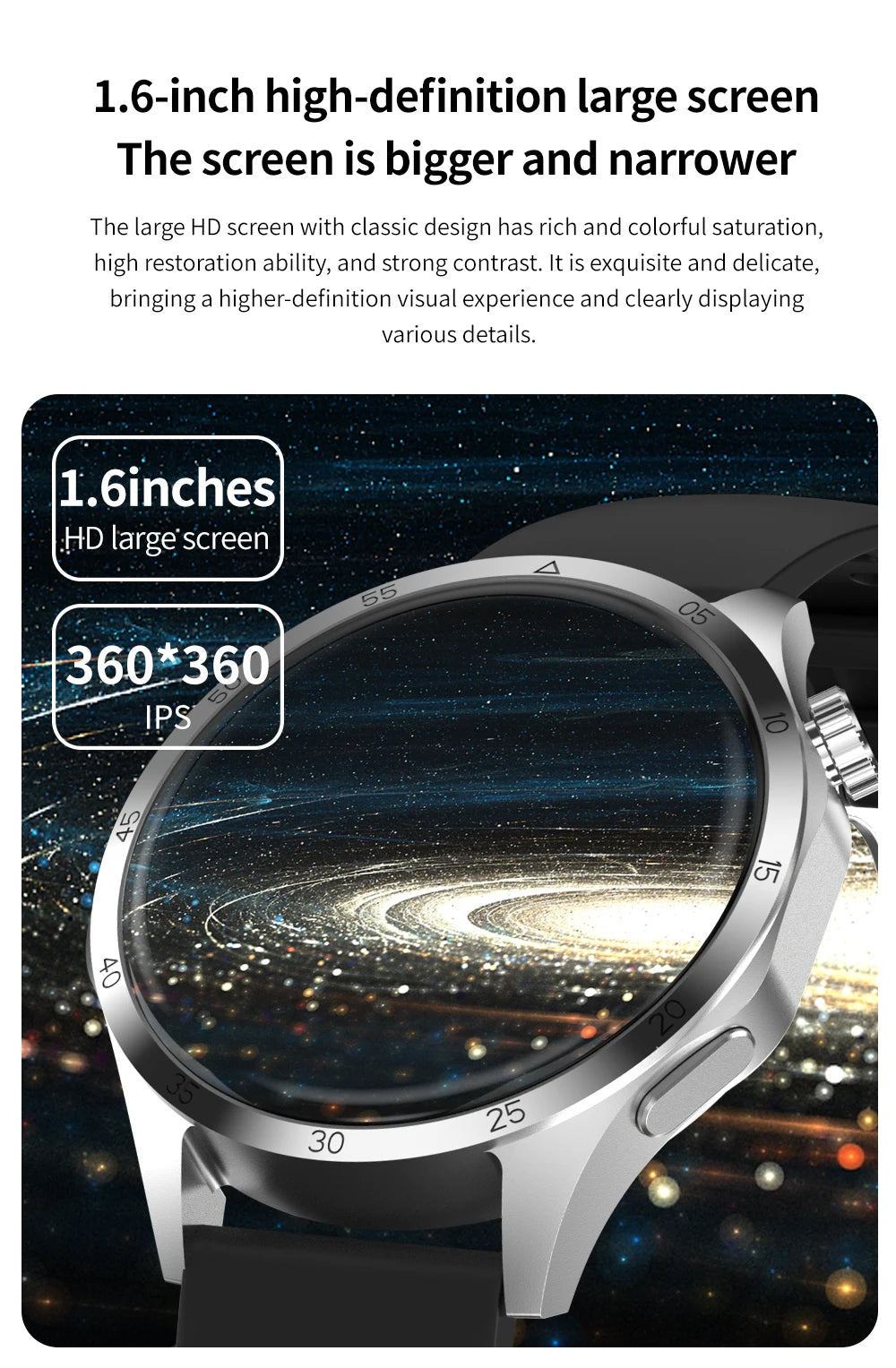 New Outdoor Bluetooth Men's Smart Watch .