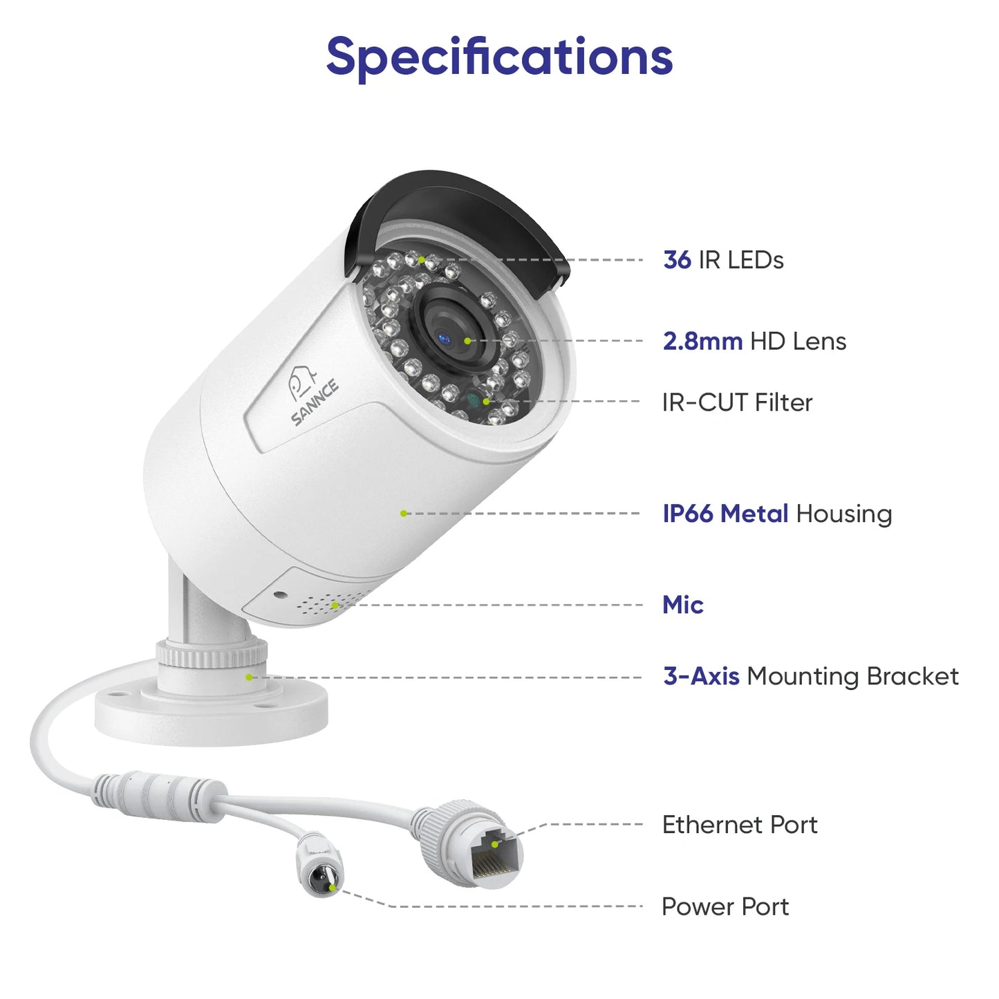 Camera OutdoorWeatherproof Security Network .