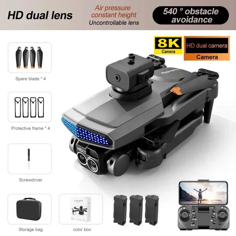 New D6 8K Drone Professional HD Dual Camera .